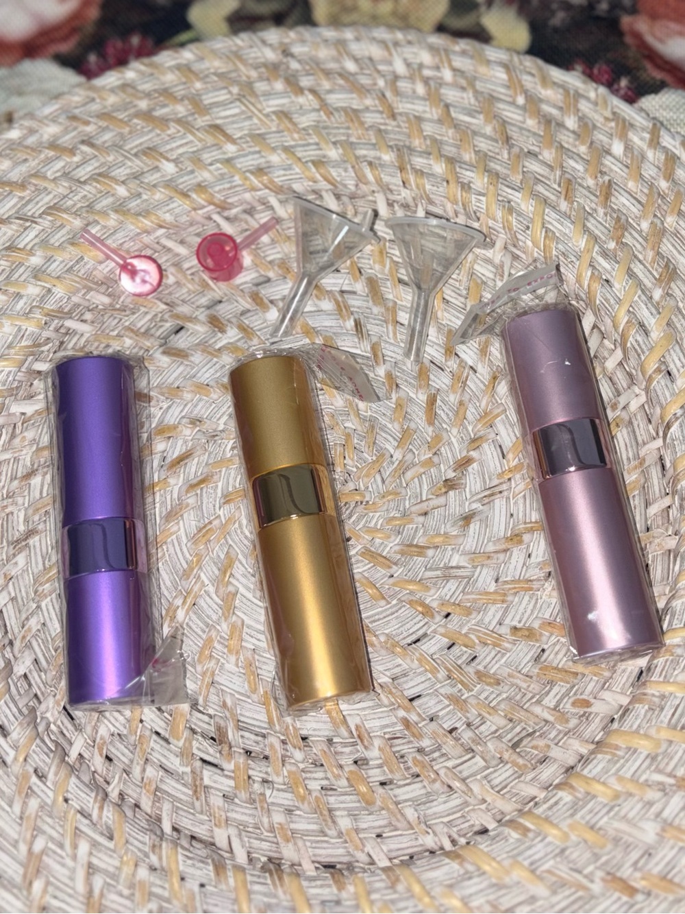 Perfume Atomizer Bottle,  Empty Perfume Dispenser for Travel! REFILLABLE.